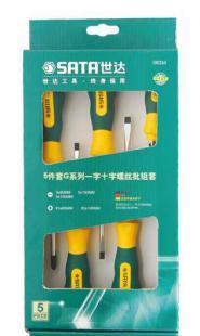 高效率優(yōu)選 世達(dá)SATA工具00334 G系列5件一字十字螺絲批組套深度解析